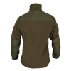 Bluza polarowa z wstawkami, polar DEDRA BH6PA-XL 280g/m2, rozmiar XL, kolor zielony