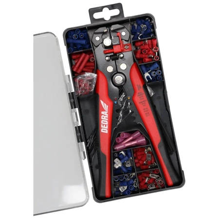 Automatyczny ściągacz izolacji 0,2-6mm² 1269A1, zestaw 231 element.