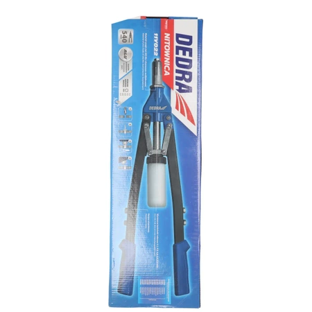 Nitownica czołowa do nitów aluminiowych DEDRA 11Y022 długość 540mm