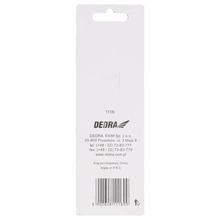 Usuwacz fug, spoin DEDRA 1116 25mm szerokości, 1 ostrze