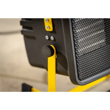 Nagrzewnica elektryczna PTC 2,0kW, kwadratowa, czarna, stojak DEDRA DED9930C3 ceramiczny element grzejny