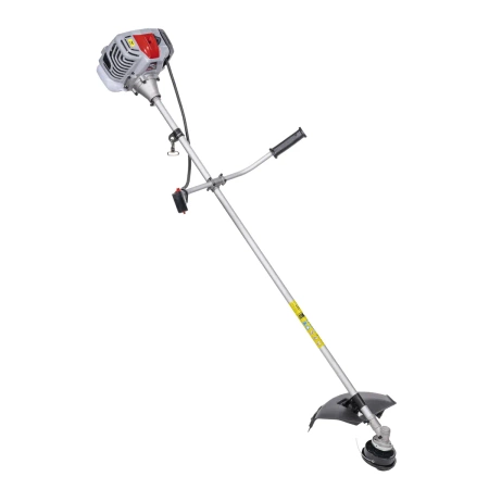 Kosa spalinowa 1,45kW, 52cm³, DEDRA DED8717A + szelki, głowica z żyłką, tarcza tnąca