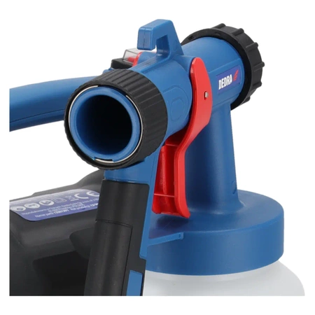 Agregat malarski HVLP do malowania natryskowego DEDRA DED7414 650W, dysza 2,5mm