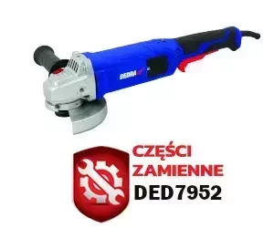 Części zamienne do szlifierki kątowej DED7952