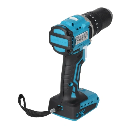 Wiertarko-wkrętarka akumulatorowa kompaktowa z funkcją udaru, DEDRA SAS+ALL DED7138 18V, bezszczotkowa