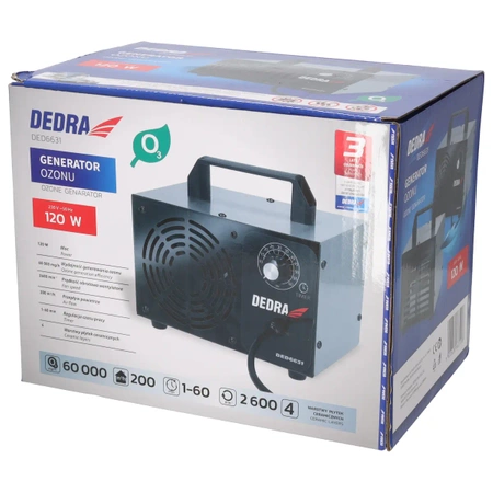 Generator ozonu 60g/h, DEDRA DED6631