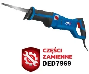 Części zamienne do piły szablastej, lisicy DEDRA DED7969