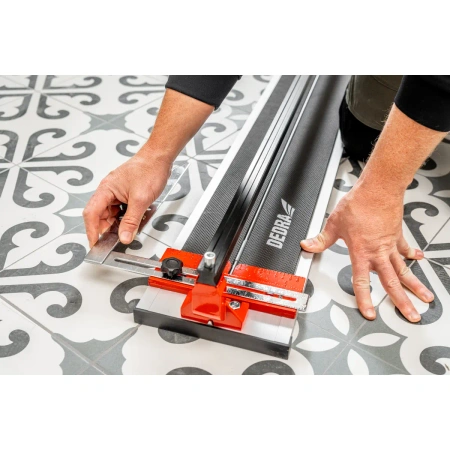 Przecinarka do płytek, maszynka ręczna do glazury DEDRA 1154 1200mm, 120cm, łożyskowana, prowadnica profil ''X"