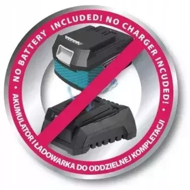 Nożyce do żywopłotu akumulatorowe 18V, DEDRA SAS+ALL DED7092 długość robocza 510mm, 51cm