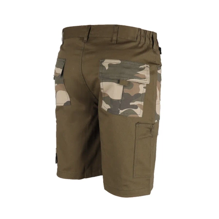 Szorty moro DEDRA BH43ST-XXL XXL/58, 97% bawełna +3% elastan, MORO line 200g/m2
