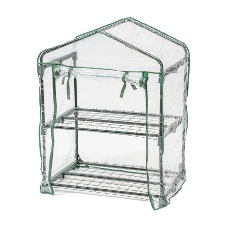 Mała szklarnia ogrodowa, składana, PCV, DEDRA N04700, wymiary 69x49x95cm