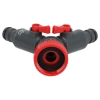 Przyłącze kranowe podwójne 3/4" - 1", karta GARDEN DEDRA 80N002K