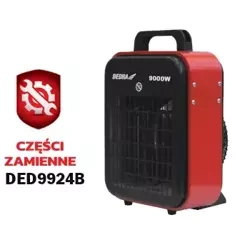 Części zamienne do nagrzewnicy elektrycznej DEDRA DED9924B
