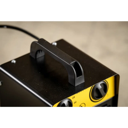 Nagrzewnica elektryczna PTC 2,0kW, kwadratowa, czarna DEDRA DED9930C1 ceramiczny element grzejny