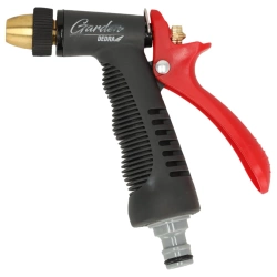 Pistolet zraszający prosty regul.dysza miedz.TRIGGER CONTROL GARDEN DEDRA 80N221K