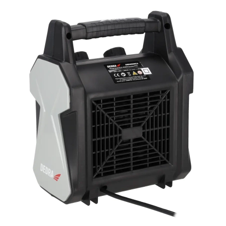 Nagrzewnica elektryczna PTC 2,0kW DEDRA DED9930C4, 20/1000/2000W, 140m3/h, ceramiczna grzałka