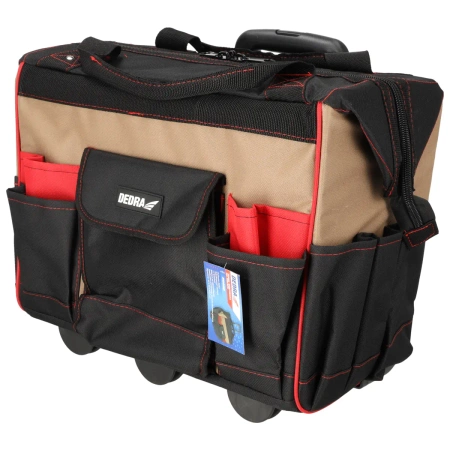 Torba monterska na kołach DEDRA N0050  teleskopowy uchwyt, 45x25x42,5cm