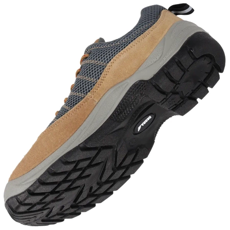 Półbuty bezpieczne, buty BHP  DEDRA BH9P3-39 zamszowe, rozmiar: 39, kat.S1 SRC