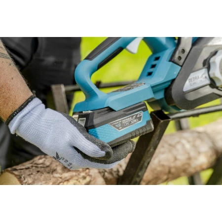 Piła łańcuchowa akumulatorowa 16", 2x 18V, DEDRA SAS+ALL DED7184V, prowadnica 16"