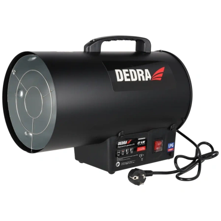 Nagrzewnica gazowa 27kW DEDRA DED9943A, 300 m³/h, LPG G30, 1,95 kg/h