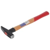 Młotek ślusarski DEDRA 13M401 200g, trzon buk