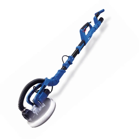 Szlifierka wysięgnikowa do gipsu z przekładnią, żyrafa, turbo DEDRA DED7766A01 750W, 225mm, LED, do gładzi