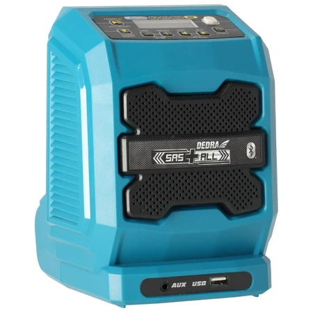 Radio warsztatowe akumulatorowe DEDRA SAS+ALL DED7005 bluetooth, USB
