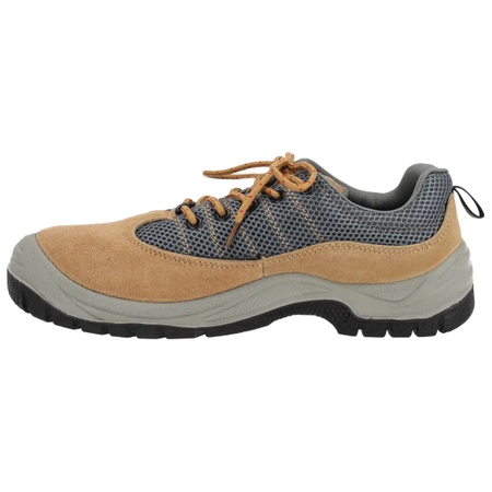 Półbuty bezpieczne, buty BHP  DEDRA BH9P3-42 zamszowe, rozmiar: 42, kat.S1 SRC