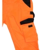 Spodnie ochronne ogrodniczki DEDRA BH81SO2-XL odblaskowe rozmiar XL, pomarańczowe