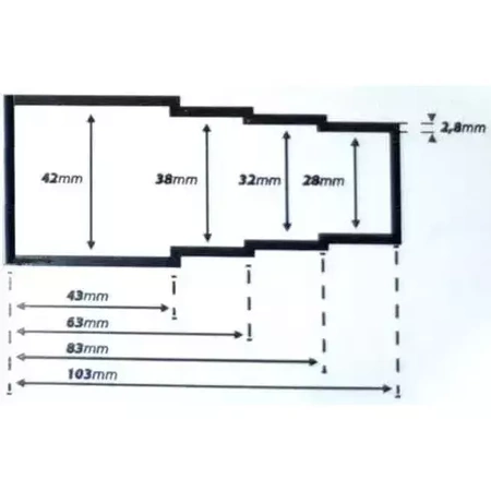 Reduktor do elektronarzędzi DEDRA DED66005
