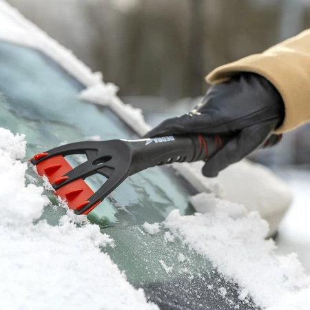 Skrobaczka 29cm, miękki uchwyt, DEDRA 2001A12