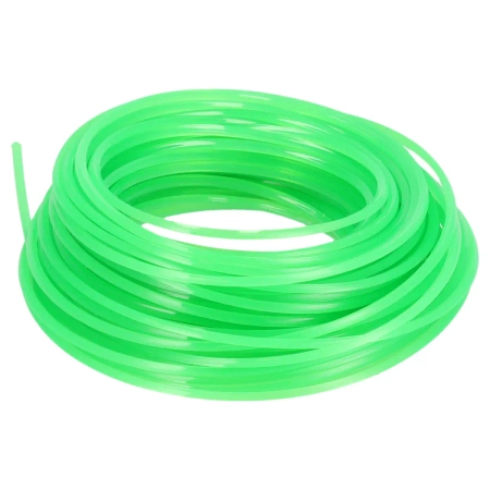 Żyłka tnąca kwadratowa, żyłka do podkaszarki, kosy Garden DEDRA 80Z24152 2,4mm x 15m