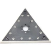 #70 Tarcza trójkątna z rzepem do szlifierki do gipsu, żyrafy DEDRA DED7758