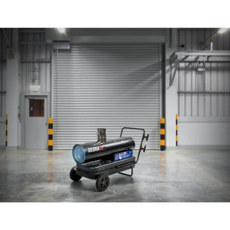 Nagrzewnica olejowa 30kW z odprowadzeniem spalin i termostat DEDRA DED9955BTK