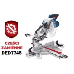 Części zamienne do ukośnicy DEDRA DED7745