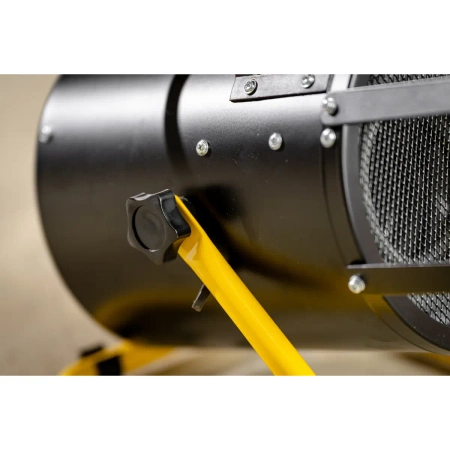 Nagrzewnica elektryczna 3,0kW okrągła, czarna DEDRA DED9931B