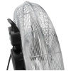Cyrkulator powietrza 18" DESCON DA-5018 125W, chromowane wykończenie