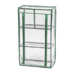 Mała szklarnia ogrodowa, składana, PCV, DEDRA N04710, wymiary 46x24x80cm