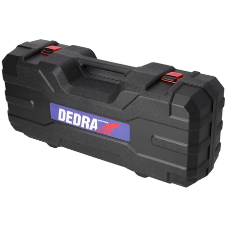 Szlifierka wysięgnikowa do gipsu z przekładnią, żyrafa, turbo DEDRA DED7766 750W, 225mm, LED, do gładzi, walizka