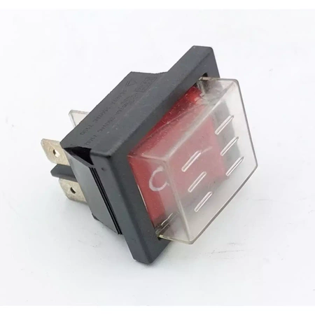 #2 Włącznik SOKEN RK1-01 czerwony do nagrzewnicy gazowej DEDRA DED9943