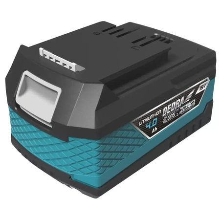 Zestaw narzędzi akumulatorowych 18V, DEDRA SAS+ALL DED7011 szlifierka kątowa 125mm, akumulator 4.0Ah, ładowarka, torba 16"