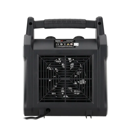 Nagrzewnica elektryczna PTC 3,0kW DEDRA DED9931C4, 7/2000/3000W, 322 m³/h, ceramiczna grzałka