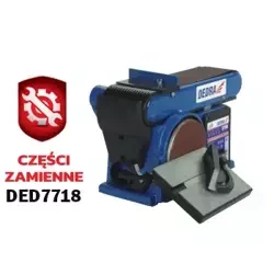 Części zamienne do szlifierki tarczowo-taśmowej DEDRA DED7718