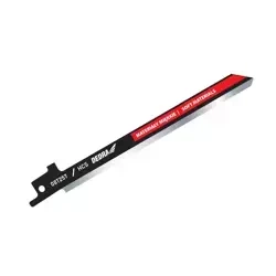 Brzeszczot do piły szablastej, lisicy do materiałów miękkich DEDRA 08T257 150/125mm, HCS,2szt
