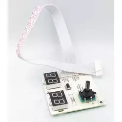 #18 Płytka z elektroniką z  wyświetlaczem BG7-D-5 do nagrzewnicy olejowej DEDRA DED9950