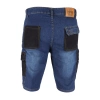 Szorty jeans'owe, krótkie dżinsy robocze, szorty z denimu DEDRA BH45ST-M gramatura 280g/m2, rozmiar M