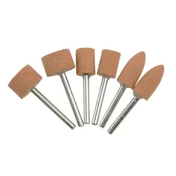 Kamienie szlifierskie DEDRA 08T606 zestaw 6szt