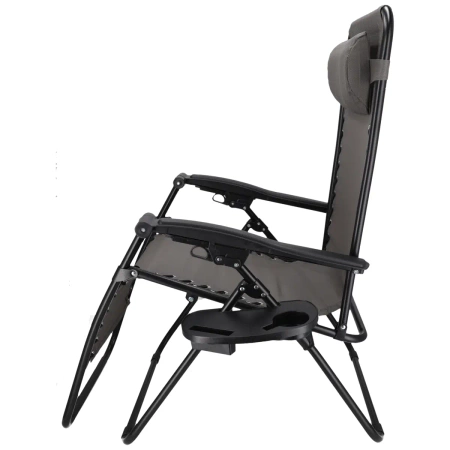 Leżak rozkładany, wielopozycyjny DEDRA N1027 ZERO GRAVITY, wymiary 157x65x107 cm