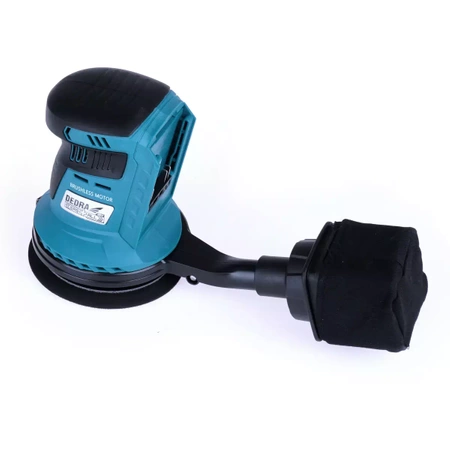 Szlifierka mimośrodowa akumulatorowa 18V, DEDRA SAS+ALL DED7062 125mm, bezszczotkowa