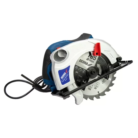 Pilarka ręczna tarczowa DEDRA DED7925 1500W, 185mm, max. głębokość cięcia 66mm